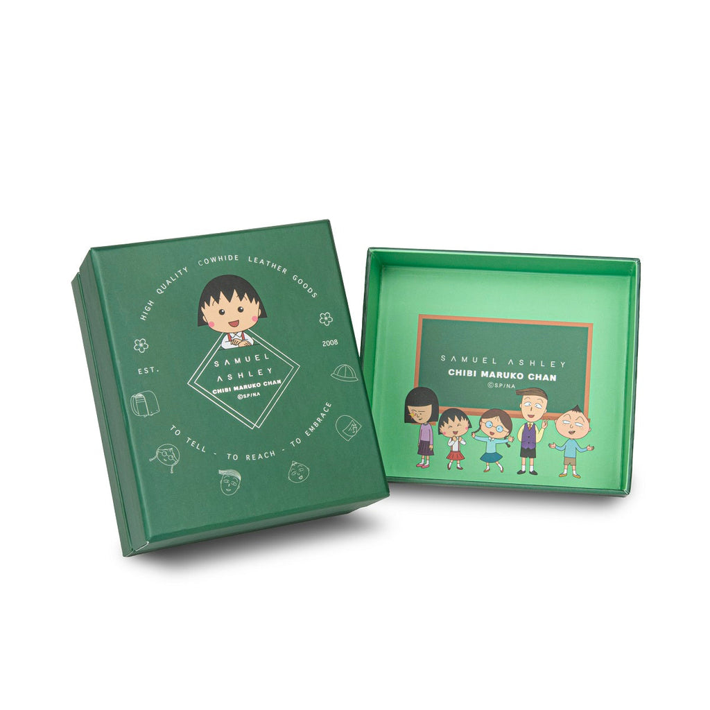 Samuel Ashley x Chibi Maruko Chan AirPods Leather Case