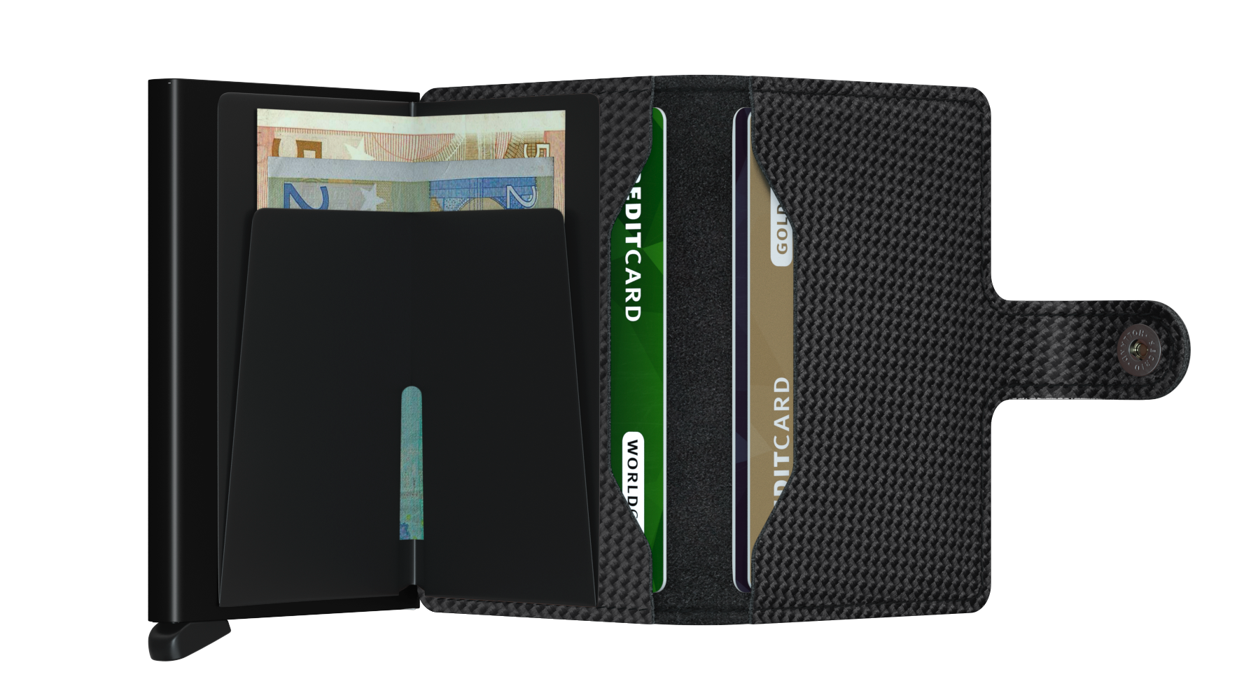 SECRID - Miniwallet Carbon