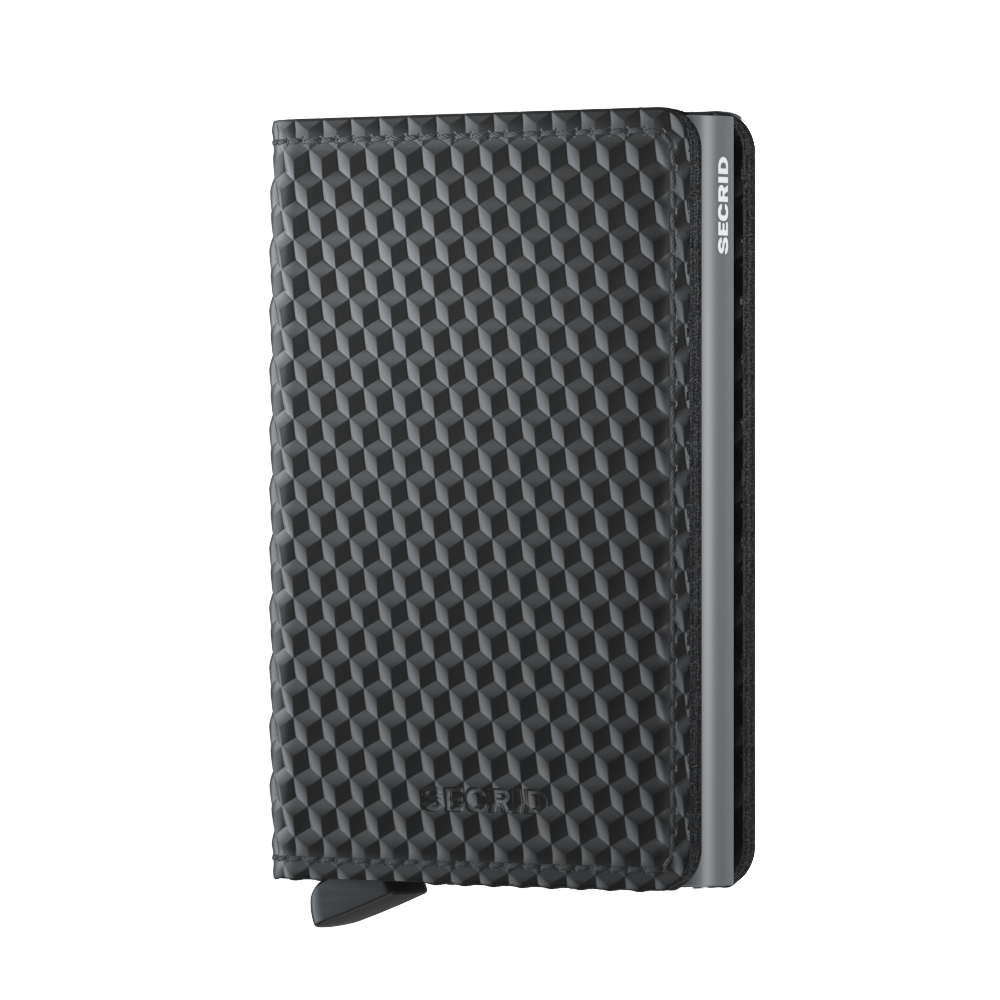 SECRID - Slimwallet Cubic Black Titanium