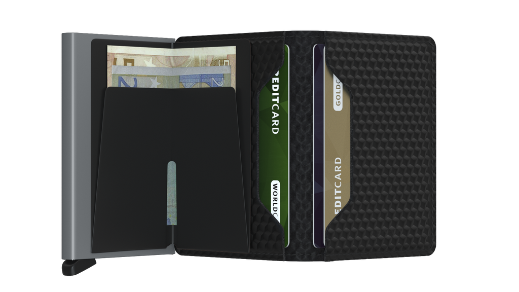 SECRID - Slimwallet Cubic Black Titanium