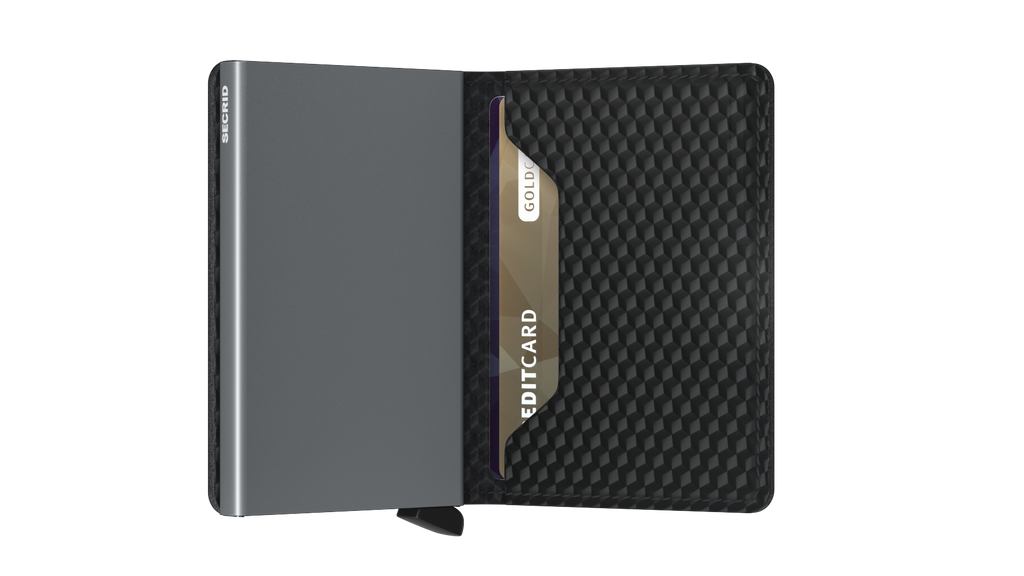SECRID - Slimwallet Cubic Black Titanium