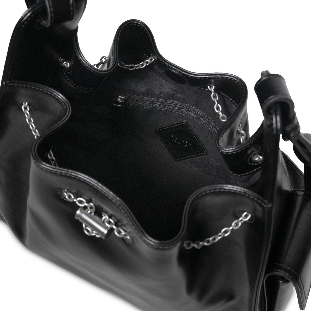 Senya Drawstring Leather Bag