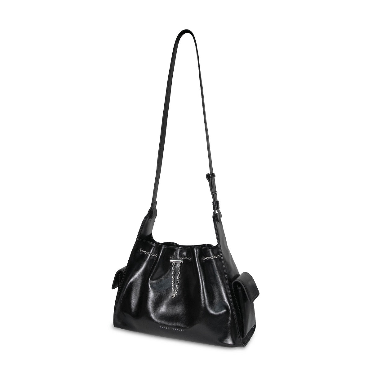 Senya Drawstring Leather Bag