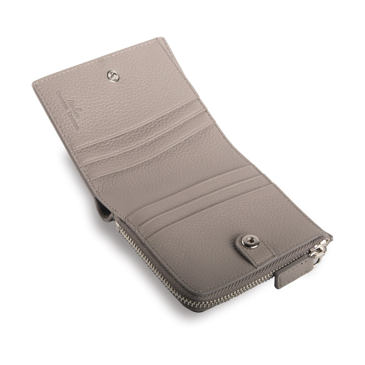 Flora Leather Zip Around Wallet