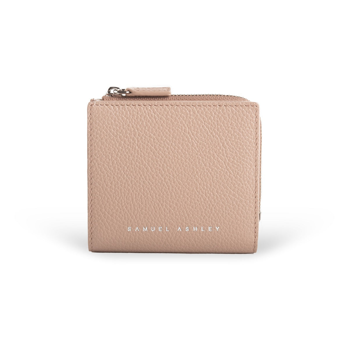 Flora Leather Zip Around Wallet