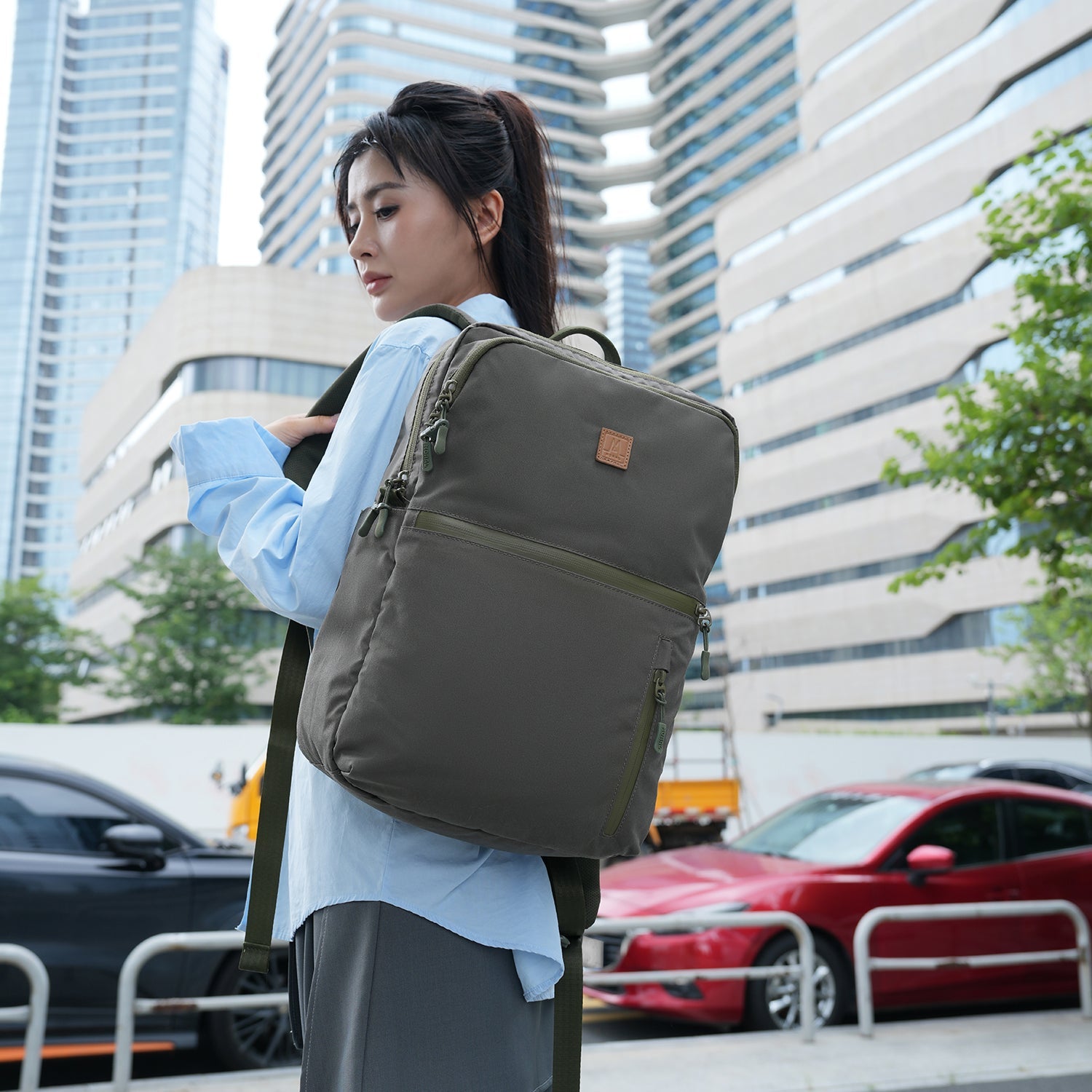 Cecil Compact Backpack - Vintage British