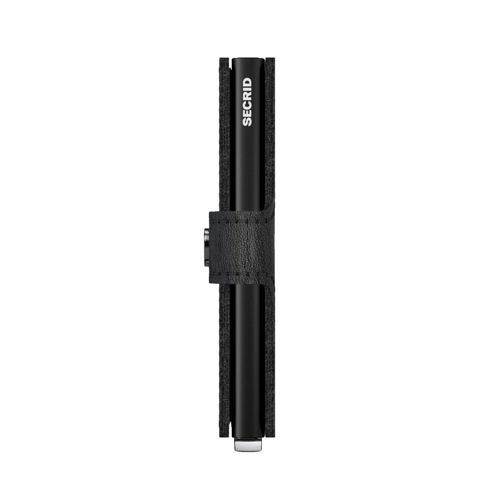 SECRID - Premium Miniwallet Emboss Lines Black