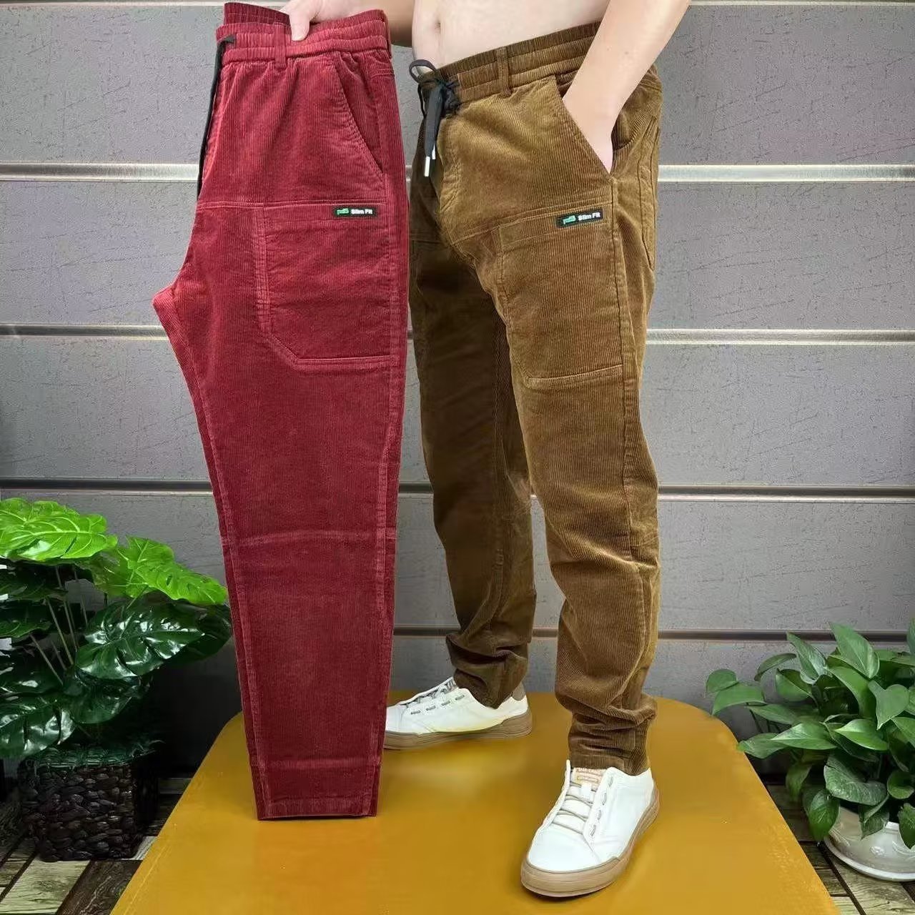 Small Feet Autumn And Winter Trends All-matching Harem Pants