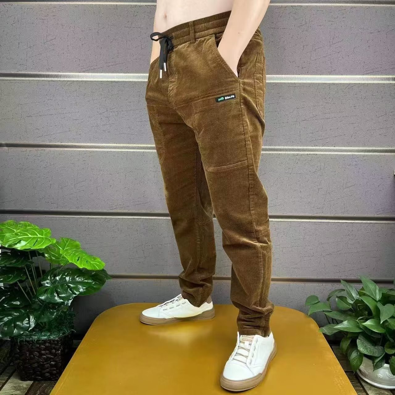 Small Feet Autumn And Winter Trends All-matching Harem Pants