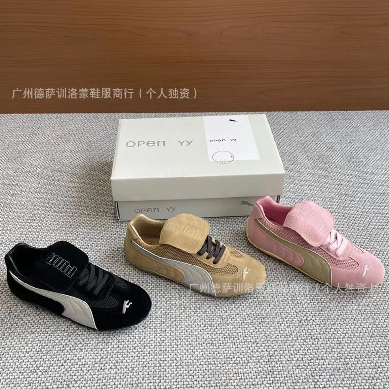 Putian Pure Original PM Training Shoes Joint Open YY Long Tongue Low-top Retro Racing Shoes Women's Sports Casual Shoes