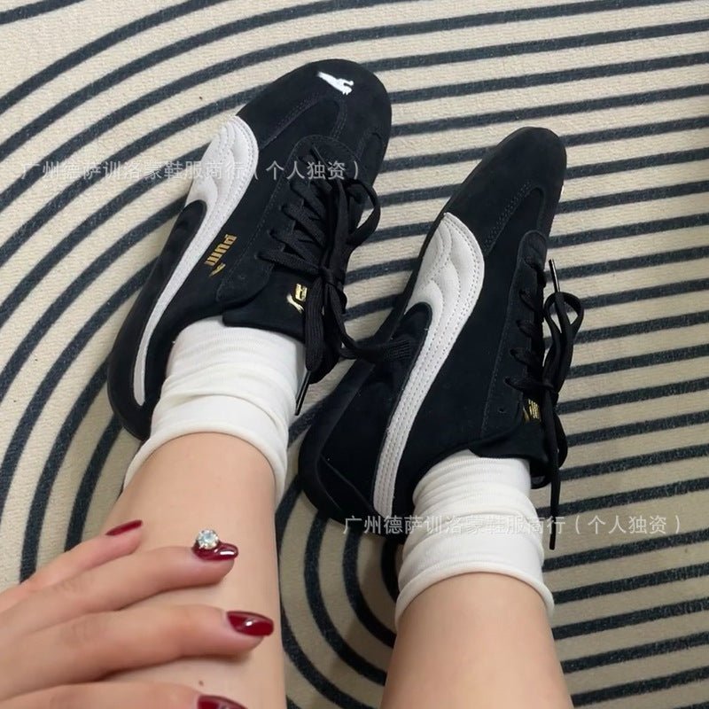 Putian Pure Original PM Training Shoes Joint Open YY Long Tongue Low-top Retro Racing Shoes Women's Sports Casual Shoes