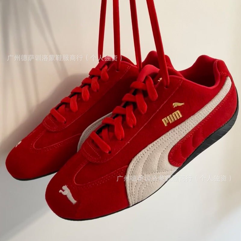 Putian Pure Original PM Training Shoes Joint Open YY Long Tongue Low-top Retro Racing Shoes Women's Sports Casual Shoes