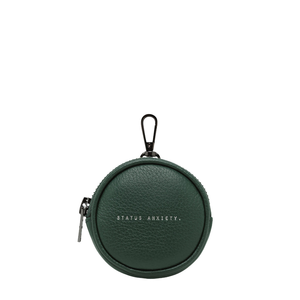STATUS ANXIETY - Go With Me Leather Zip Around Coin Pouch