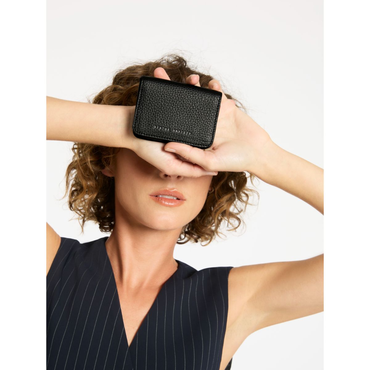 STATUS ANXIETY -  Miles Away Leather Card Holder Wallet