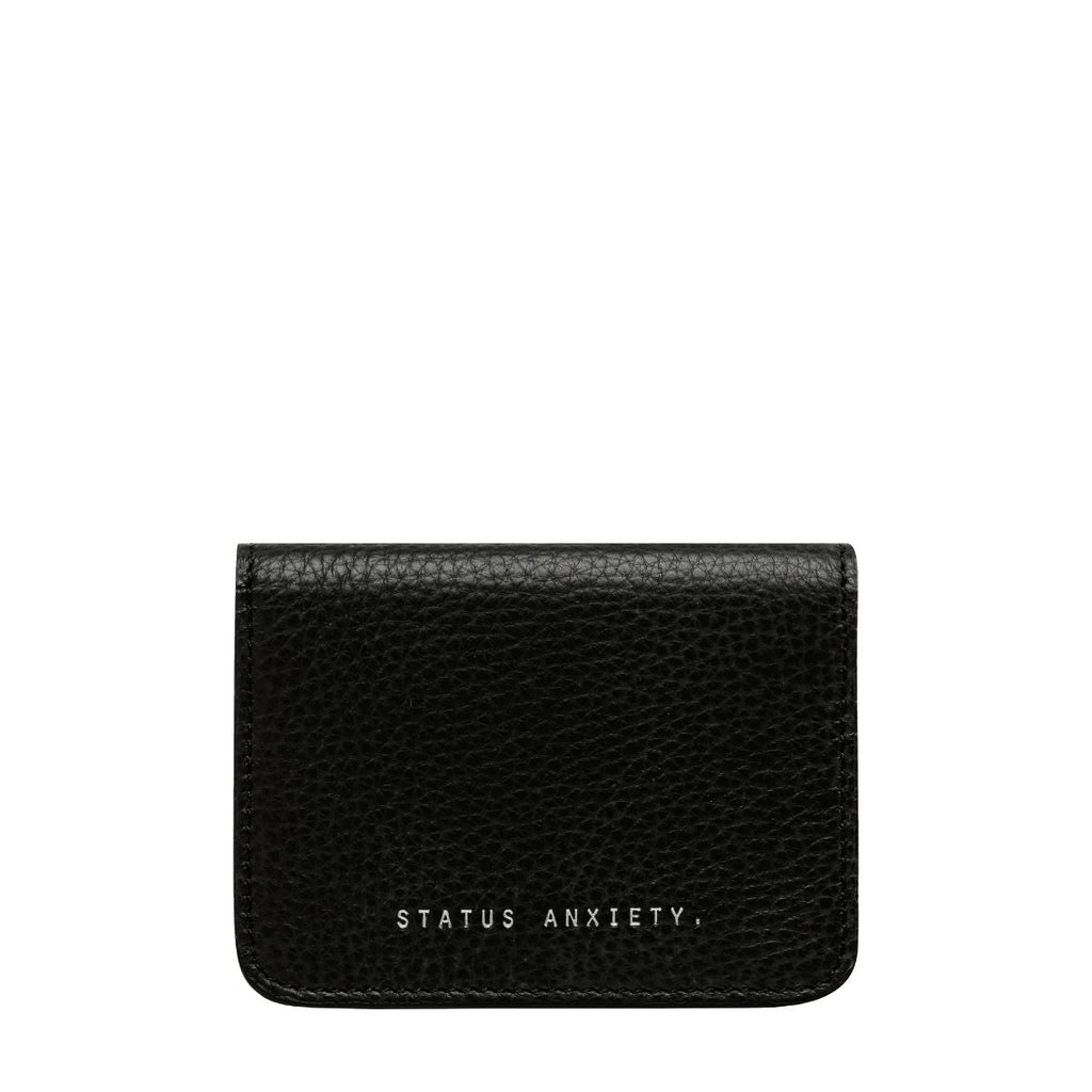 STATUS ANXIETY -  Miles Away Leather Card Holder Wallet