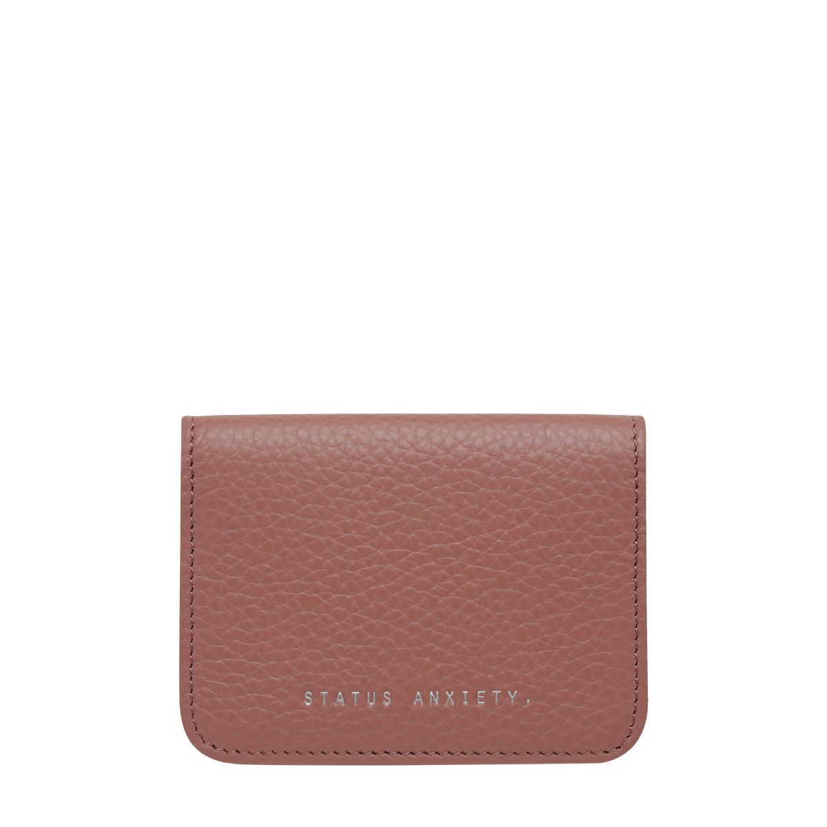STATUS ANXIETY -  Miles Away Leather Card Holder Wallet