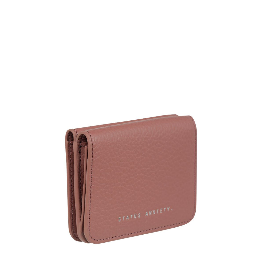 STATUS ANXIETY -  Miles Away Leather Card Holder Wallet