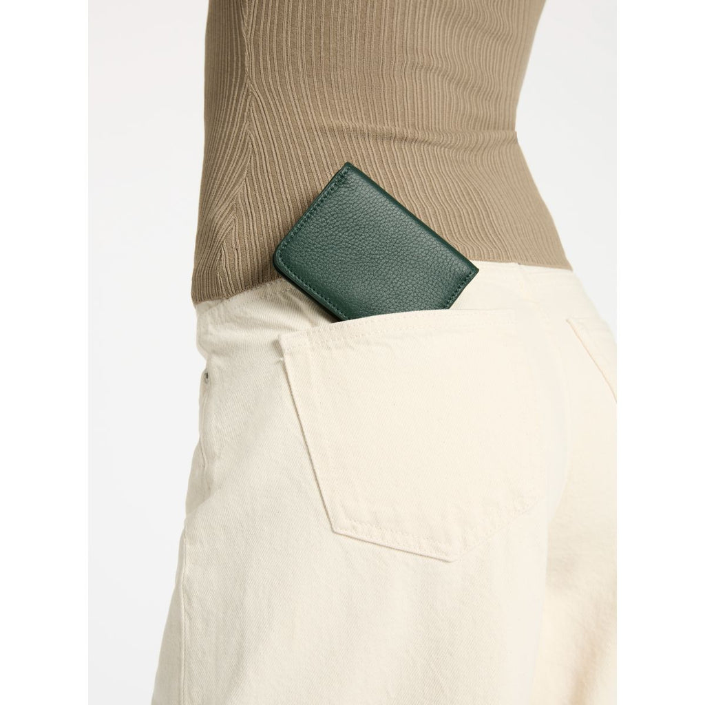 STATUS ANXIETY -  Miles Away Leather Card Holder Wallet