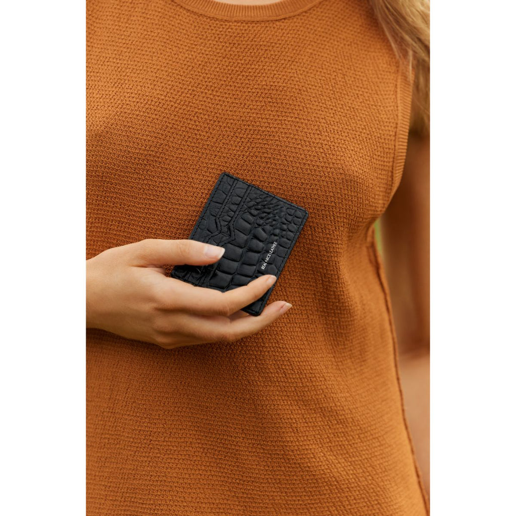 STATUS ANXIETY -  Together For Now Leather Card Holder