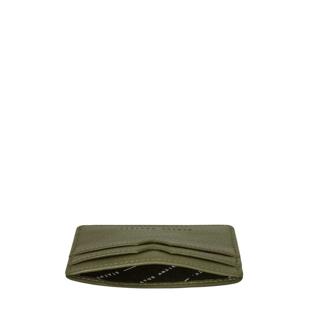 STATUS ANXIETY -  Together For Now Leather Card Holder