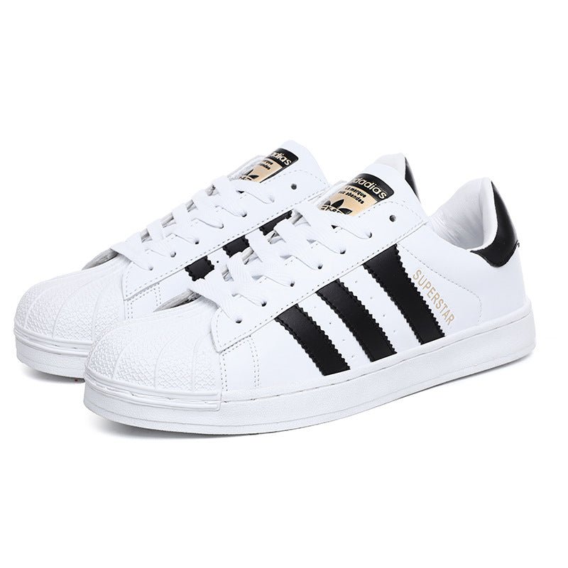 Summer New Korean Style Sports Casual Men's Shoes Couple's Board Shoes Breathable Internet Popular Men's Shell Head White Trendy Shoes