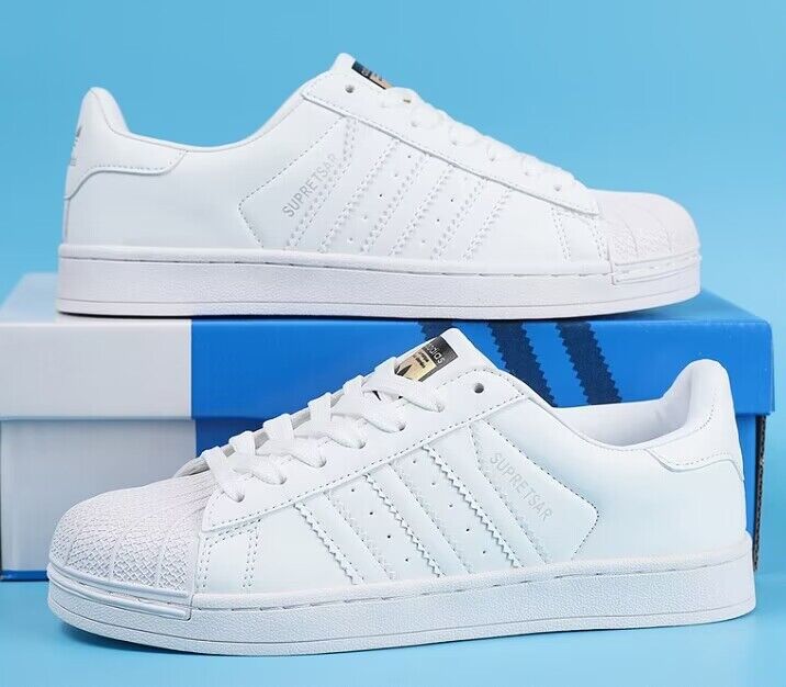 Summer New Korean Style Sports Casual Men's Shoes Couple's Board Shoes Breathable Internet Popular Men's Shell Head White Trendy Shoes
