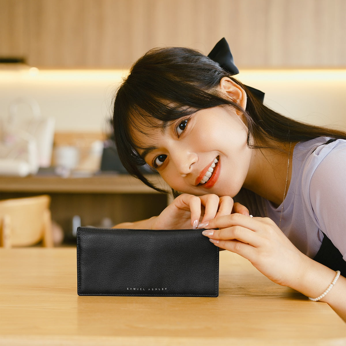 Emerson Long Leather Wallet