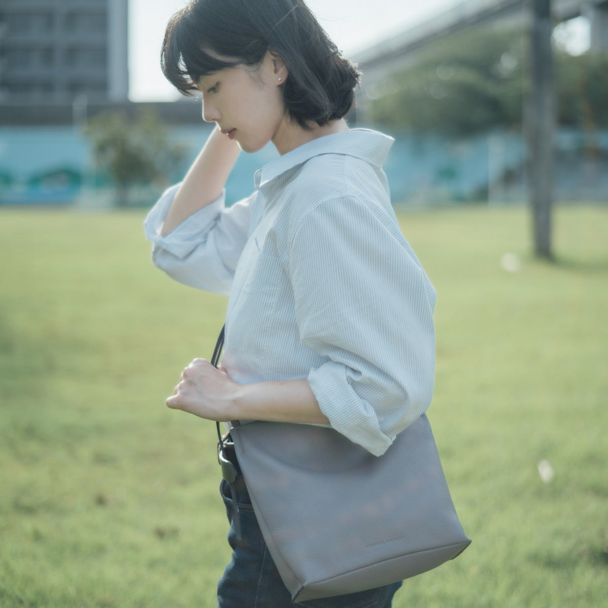 Poppy Leather Crossbody Bag